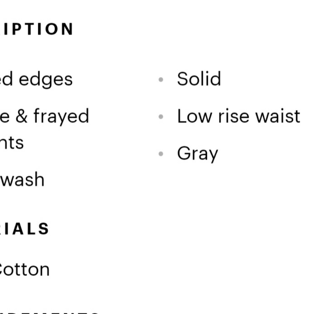 Free People Jean Shorts - Picture 4 of 10